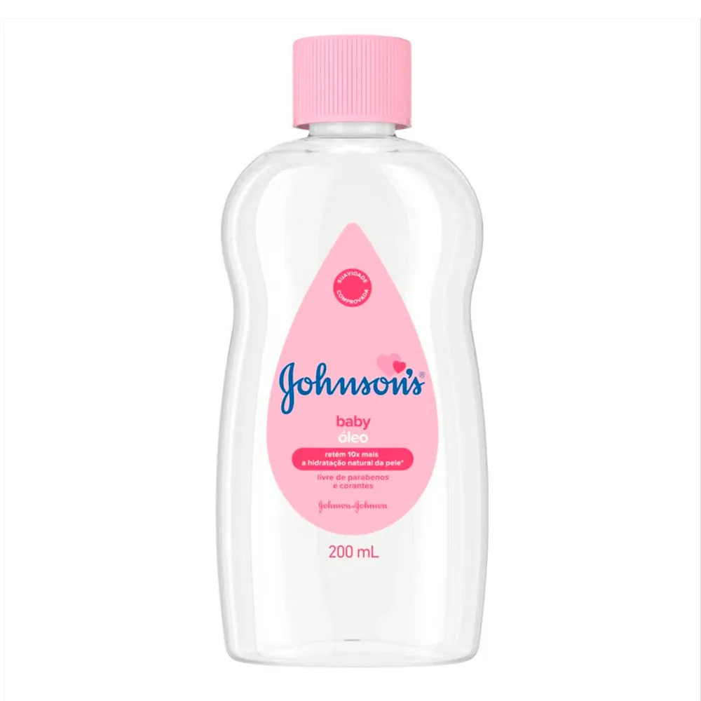 Johnson's Baby para massagem shantala em bebês